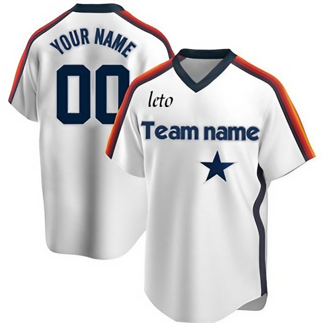 Men's Sublimated Crewneck Baseball Jersey